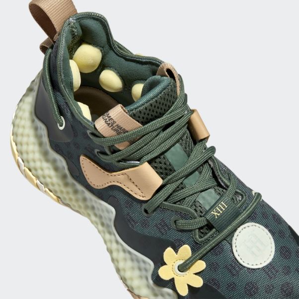 Durcir Vol. 6 Chaussures De Basket Adidas Vert Oxyde