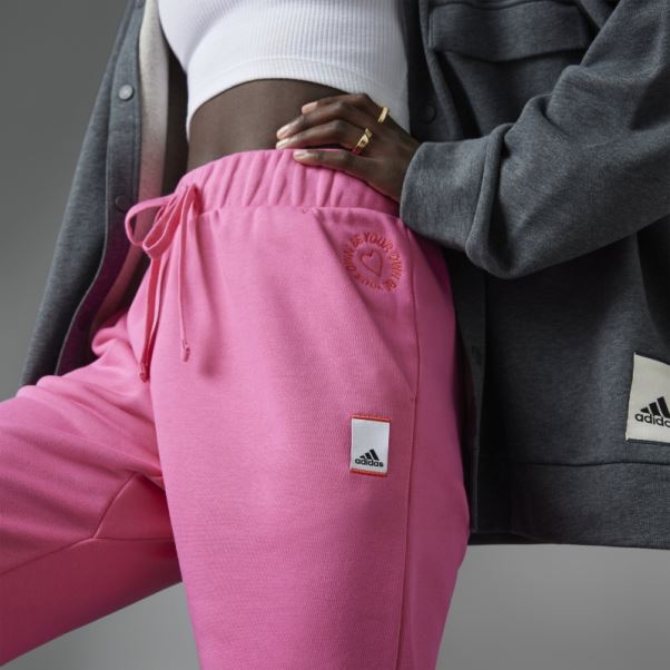 Pantalon De Jogging Adidas Saint Valentin Magenta