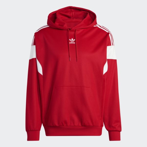 Adicolor Classics Sweat à Capuche Coupe Ligne écarlate Adidas