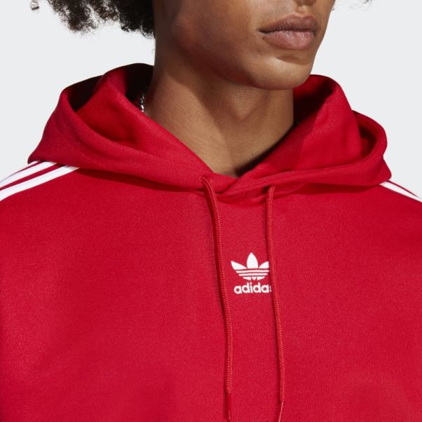 Adicolor Classics Sweat à Capuche Coupe Ligne écarlate Adidas