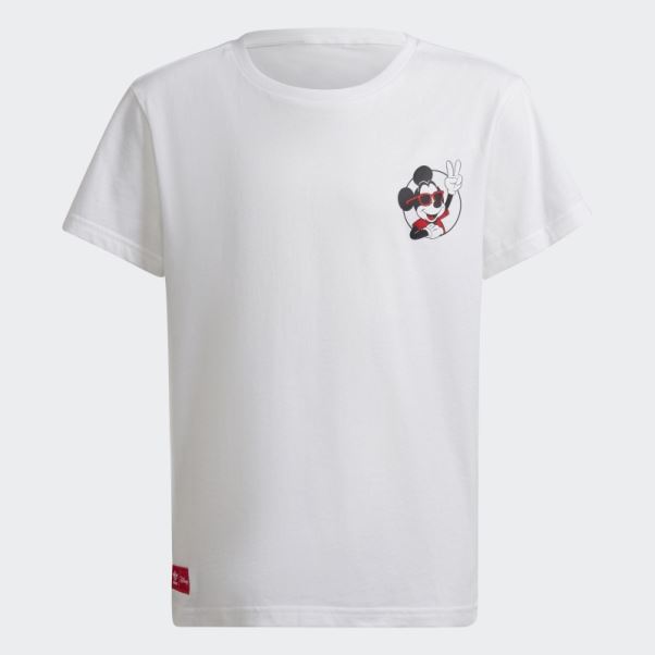 Tee Shirt Adidas Disney Mickey Et Ses Amis Blanc Fashion
