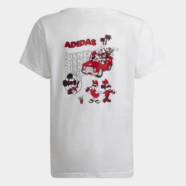 Tee Shirt Adidas Disney Mickey Et Ses Amis Blanc Fashion