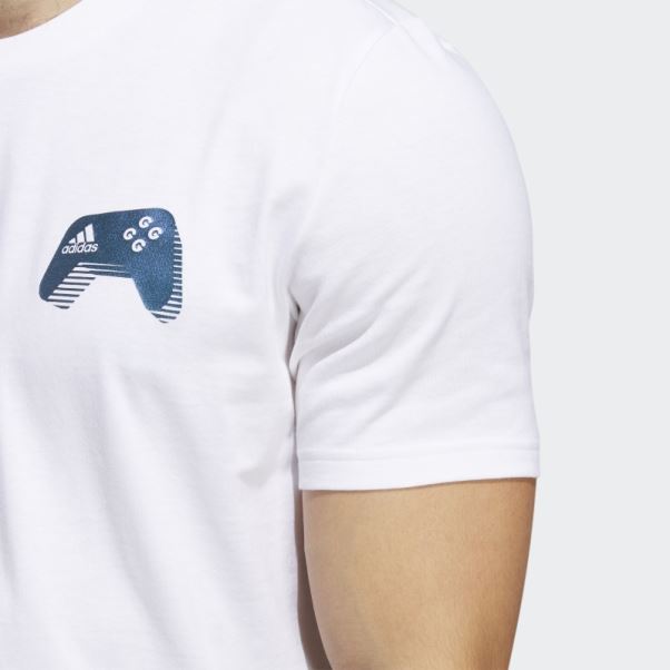 T-shirt Graphique Gaming Color-shift Blanc Adidas