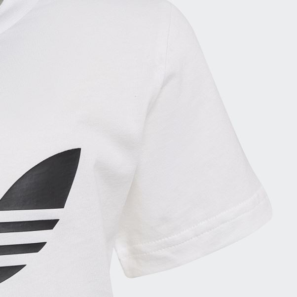 Adidas Ensemble Short Et T-shirt Adicolor Blanc