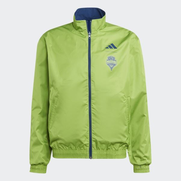 Adidas Seattle Sounders Fc Anthem Veste Mystery Bleu