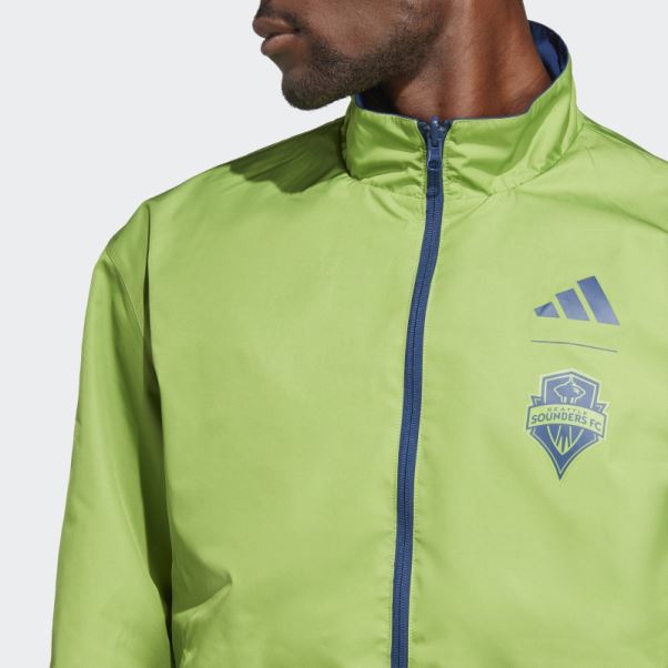 Adidas Seattle Sounders Fc Anthem Veste Mystery Bleu