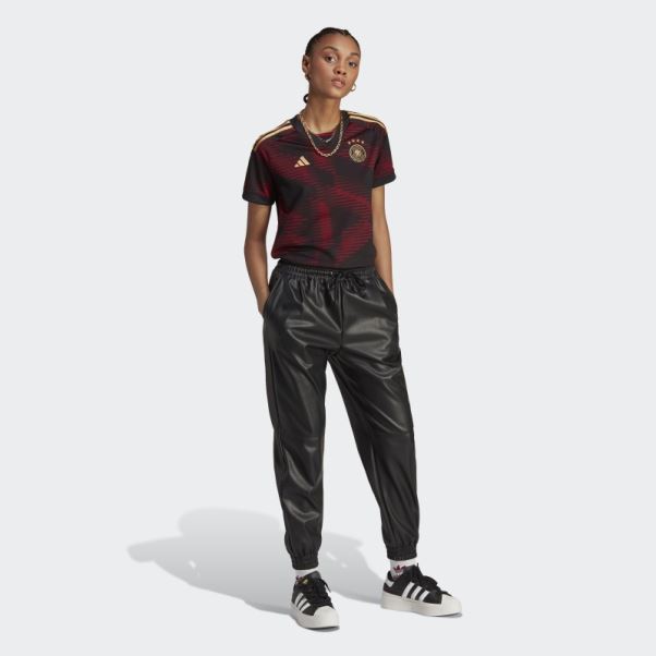 Maillot Adidas Allemagne 22 Extérieur Noir
