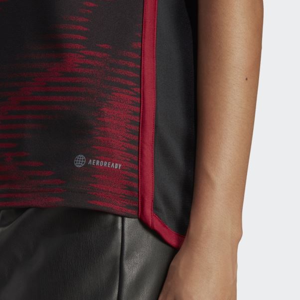 Maillot Adidas Allemagne 22 Extérieur Noir