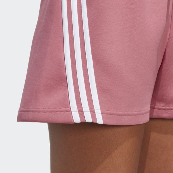 Short Adidas Future Icon à 3 Bandes Rose