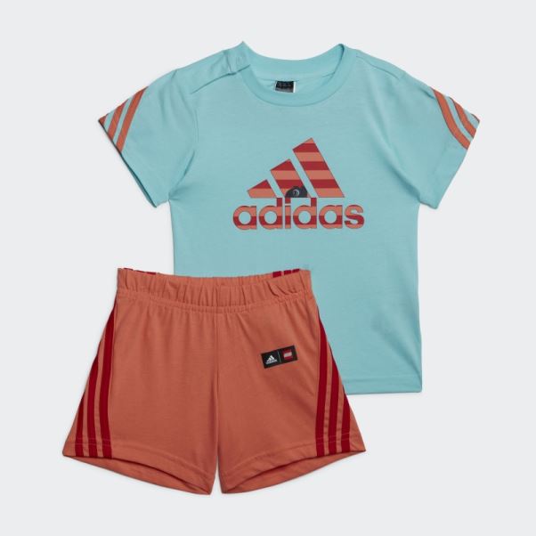 Ensemble T-shirt Et Pantalon Adidas X Classic Lego Aqua