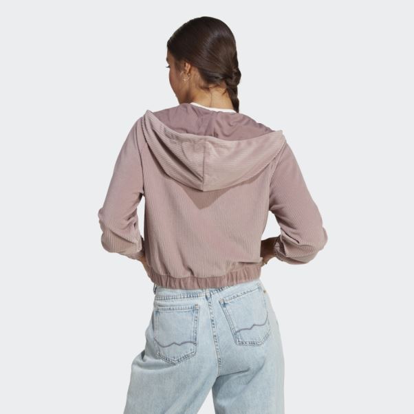 Adidas Sweat à Capuche Hyperglam Violet