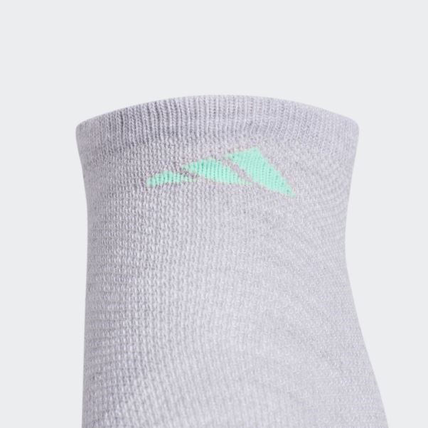 Chaussettes Invisibles Adidas Superlite Stripe Gris Clair 3 Paires