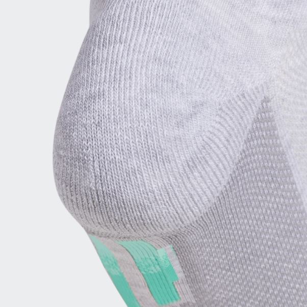 Chaussettes Invisibles Adidas Superlite Stripe Gris Clair 3 Paires