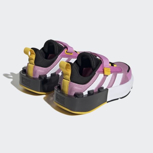 Adidas X Lego Tech Rnr Chaussures à Lacets élastiques Orchidée