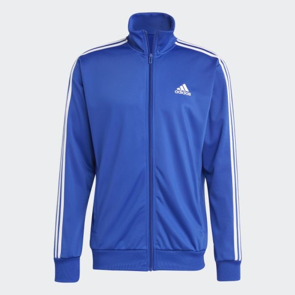 Survetement Adidas Basic 3-stripes Tricot Bleu