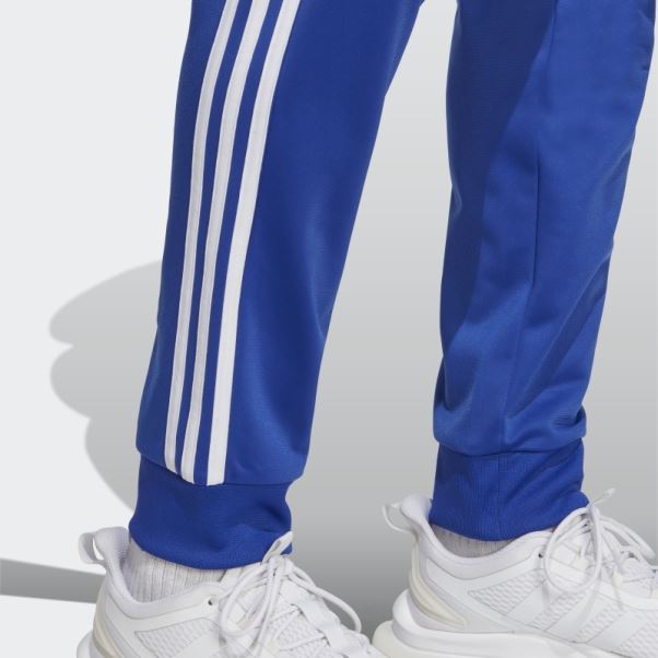 Survetement Adidas Basic 3-stripes Tricot Bleu