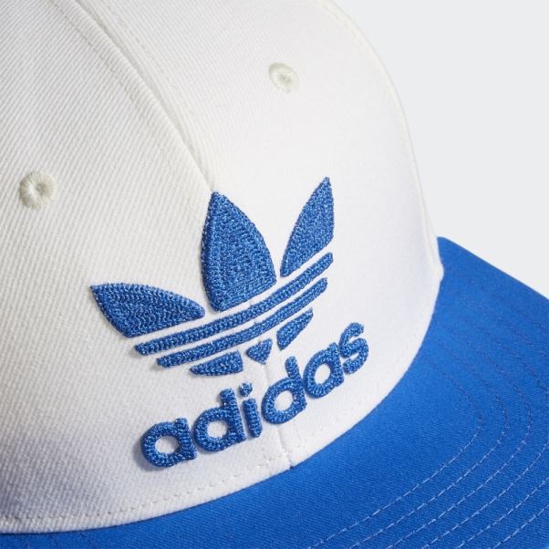 Adidas Trèfle Snapback Chapeau Oiseau Bleu