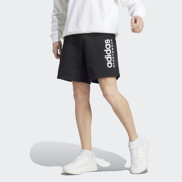 Short Graphique En Polaire All Szn Noir Adidas