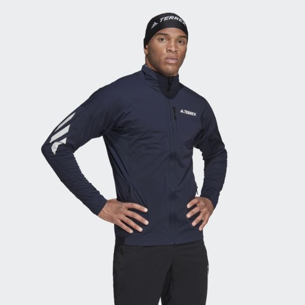 Veste Softshell De Ski De Fond Terrex Xperior Ink Terrex Adidas