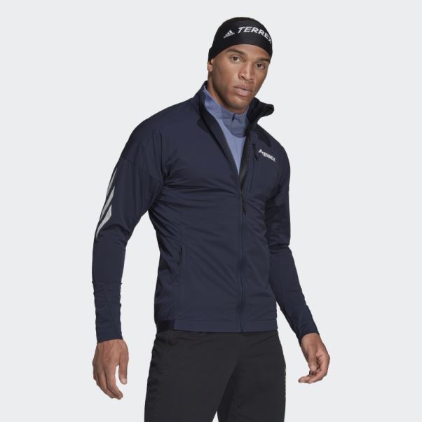 Veste Softshell De Ski De Fond Terrex Xperior Ink Terrex Adidas
