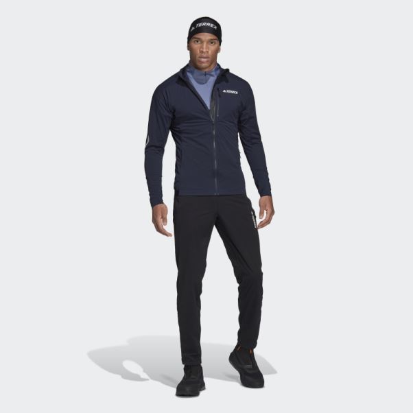 Veste Softshell De Ski De Fond Terrex Xperior Ink Terrex Adidas
