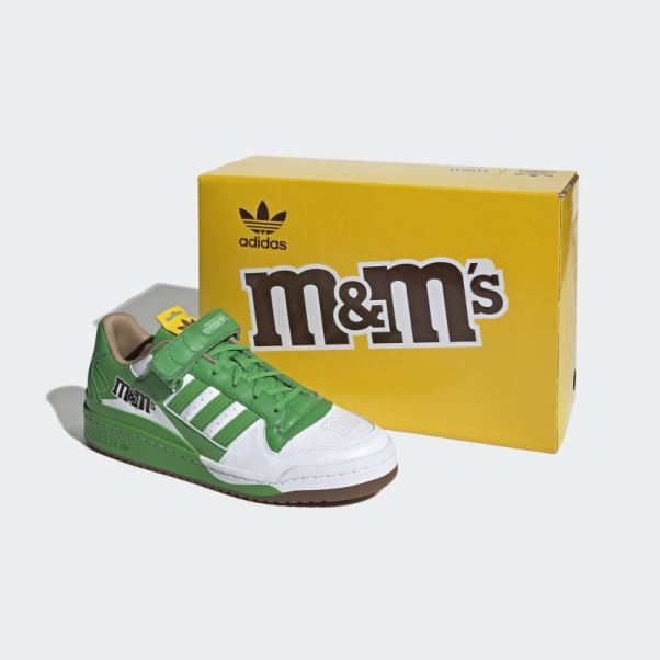 Adidas M&m's Brand Forum Low 84 Chaussures Vert