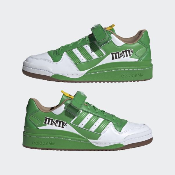 Adidas M&m's Brand Forum Low 84 Chaussures Vert