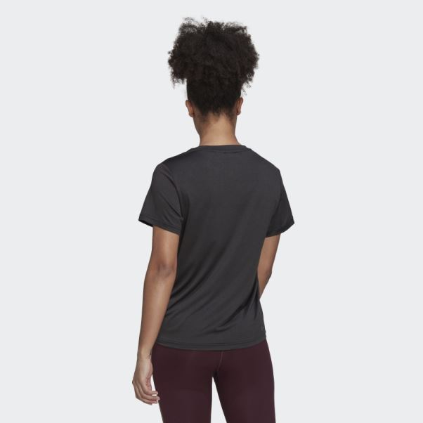 T-shirt Minimal Adidas Aeroready Made For Training Noir