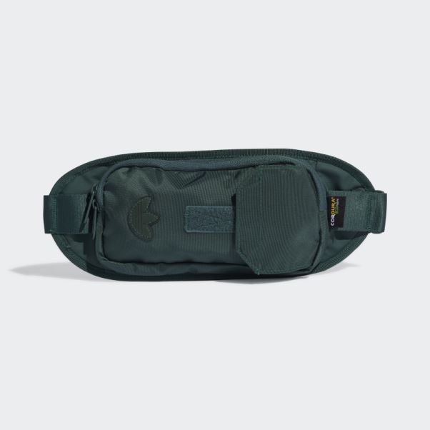 Sac Banane Adidas Adicolor Contempo Vert Minéral