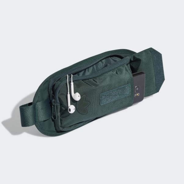 Sac Banane Adidas Adicolor Contempo Vert Minéral