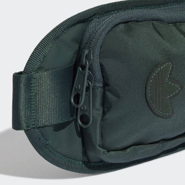Sac Banane Adidas Adicolor Contempo Vert Minéral