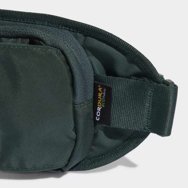 Sac Banane Adidas Adicolor Contempo Vert Minéral