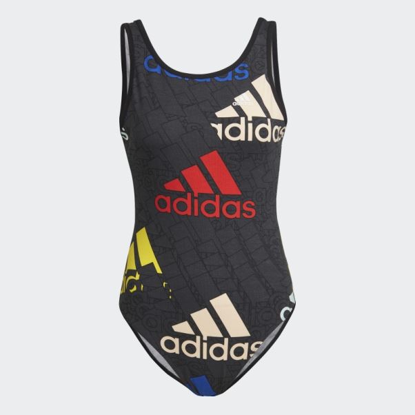 Body à Logo Multicolore Carbon Essentials Adidas