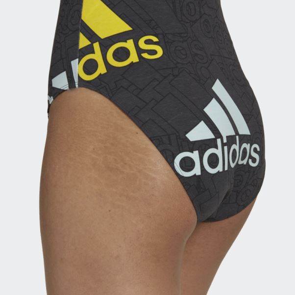 Body à Logo Multicolore Carbon Essentials Adidas