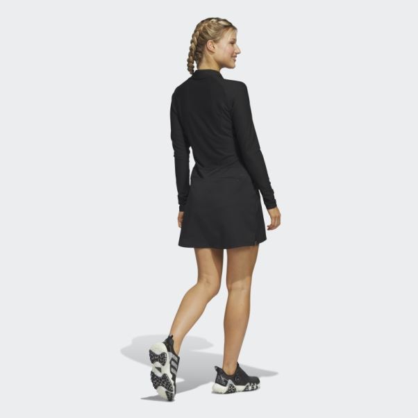 Robe De Golf Manches Longues Adidas Noir