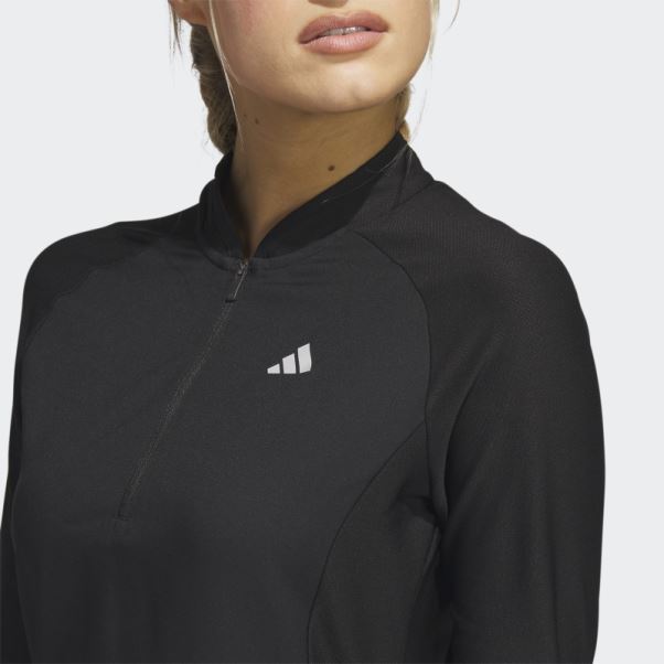 Robe De Golf Manches Longues Adidas Noir