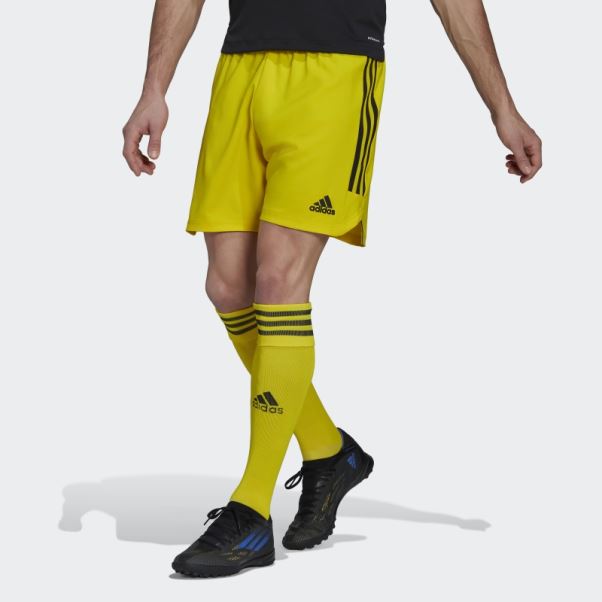 Short Adidas Condivo 22 Match Day Jaune