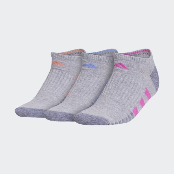 3 Paires De Chaussettes Matelassées Invisibles Multicolores Adidas