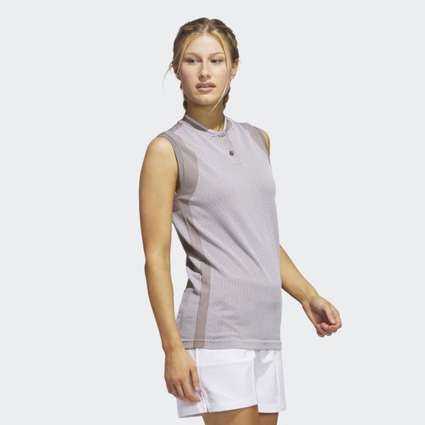 Earth Ultimate365 Tour Sans Manches Primeknit Polo Adidas