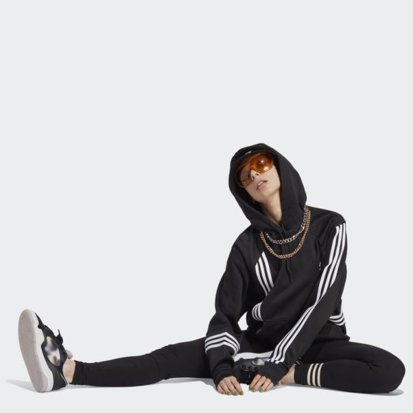 Sweat à Capuche Adidas Noir