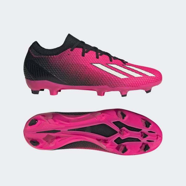 Adidas X Speedportal.3 Chaussures De Sol Ferme Roses