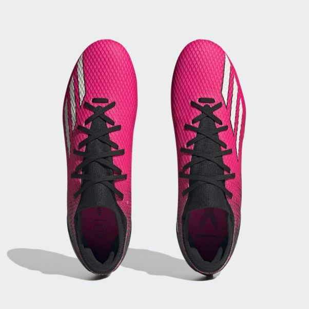 Adidas X Speedportal.3 Chaussures De Sol Ferme Roses