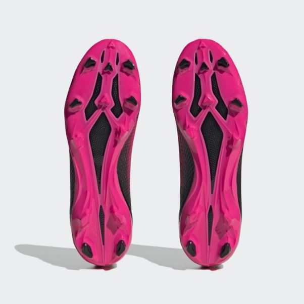 Adidas X Speedportal.3 Chaussures De Sol Ferme Roses