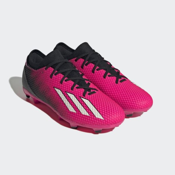 Adidas X Speedportal.3 Chaussures De Sol Ferme Roses
