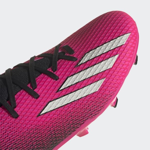 Adidas X Speedportal.3 Chaussures De Sol Ferme Roses