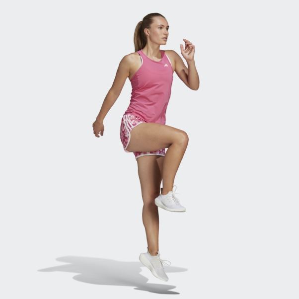 Short De Course Marathon 20 Camo Adidas Rose