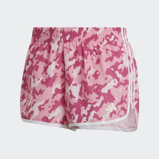 Short De Course Marathon 20 Camo Adidas Rose