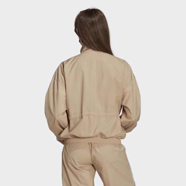 Veste De Survêtement Beige Adicolor Classics Parley Adidas
