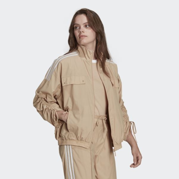 Veste De Survêtement Beige Adicolor Classics Parley Adidas