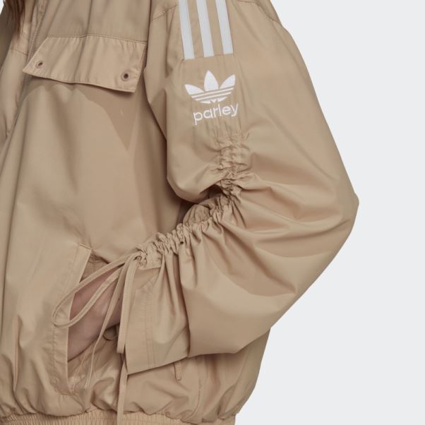 Veste De Survêtement Beige Adicolor Classics Parley Adidas